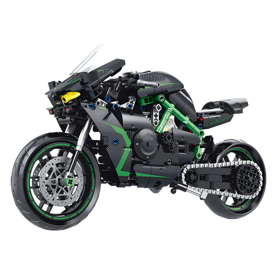 Japanese Carbon Motorbike 512PCS