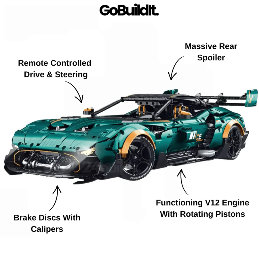 V12 British Performance Racecar 3793PCS