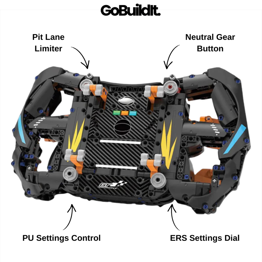 F1-Style Steering Wheel 832PCS