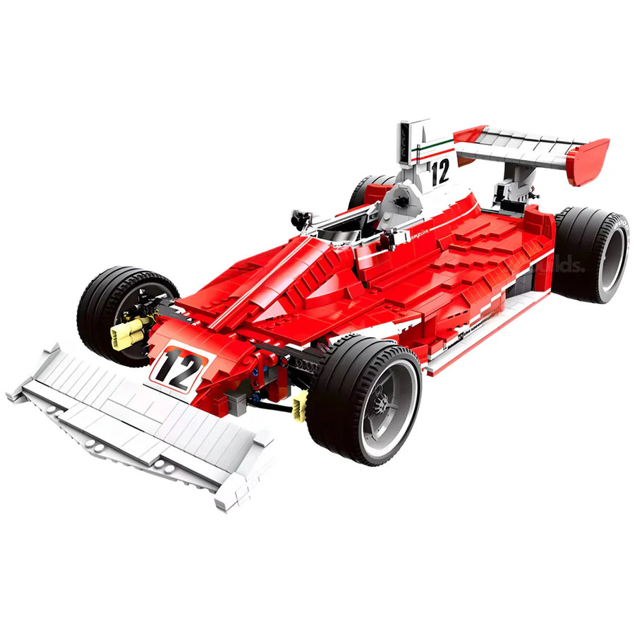 F1 Red Racing Technic Car 2070PCS
