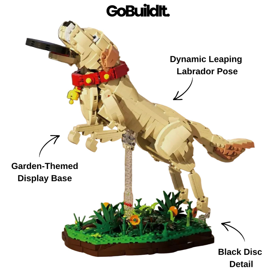 Labrador Dog Kit 1258PCS