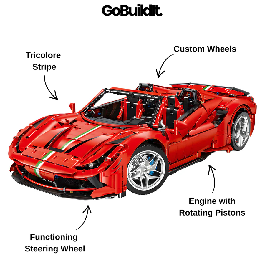 Italian F8 Convertible 3780PCS