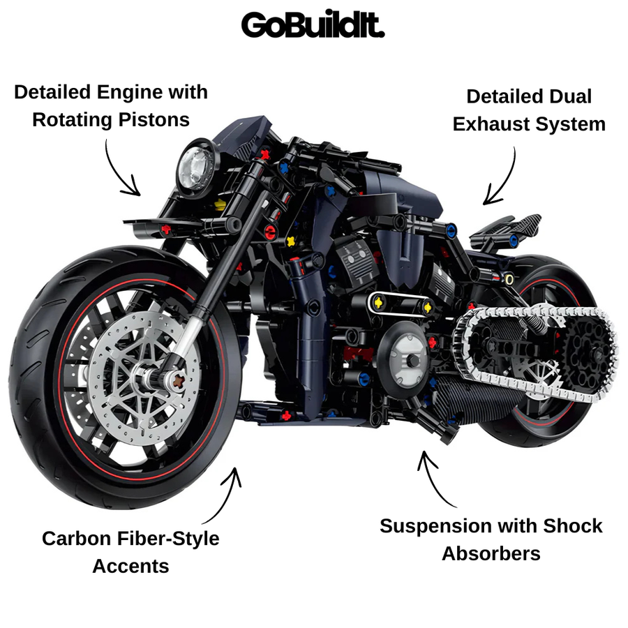 Custom Cruiser Chopper Bike 624PCS