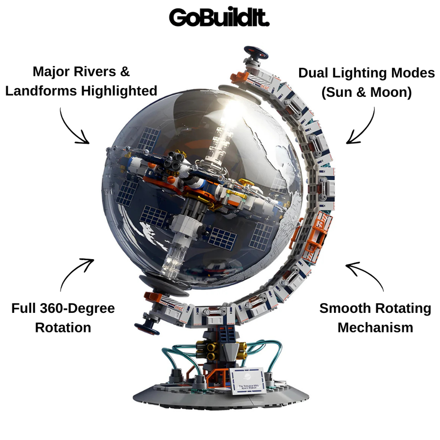 Ultimate Earth Globe 658PCS