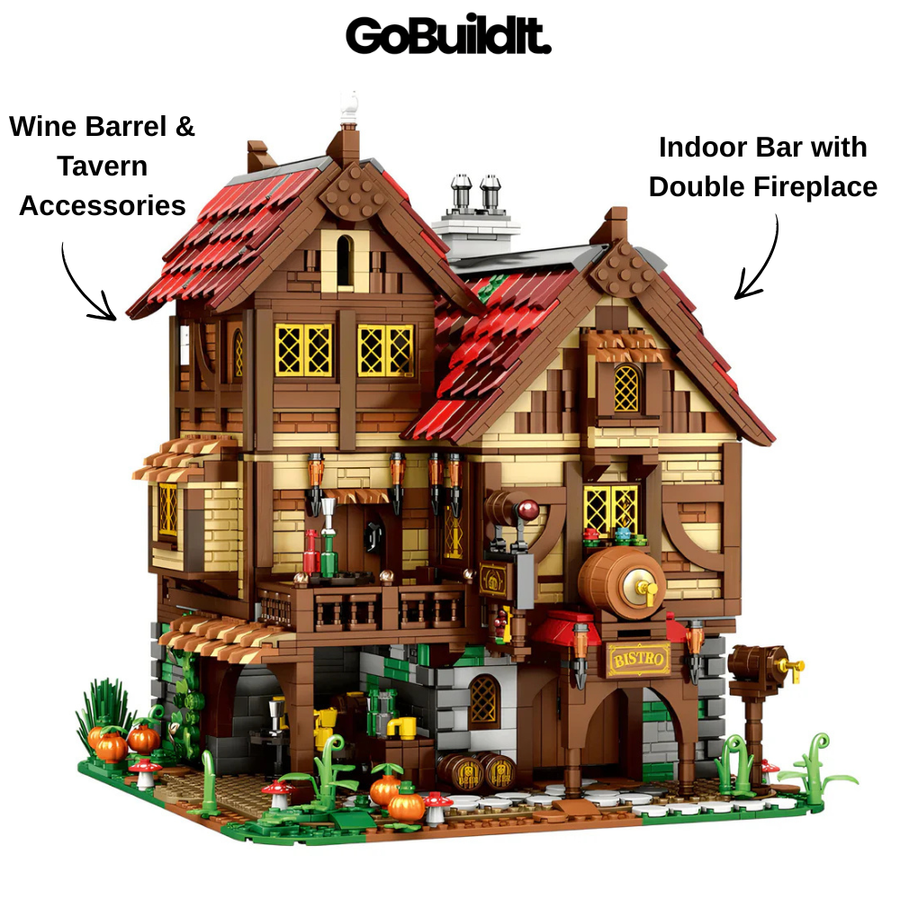 Medieval Inn and Tavern 2831PCS