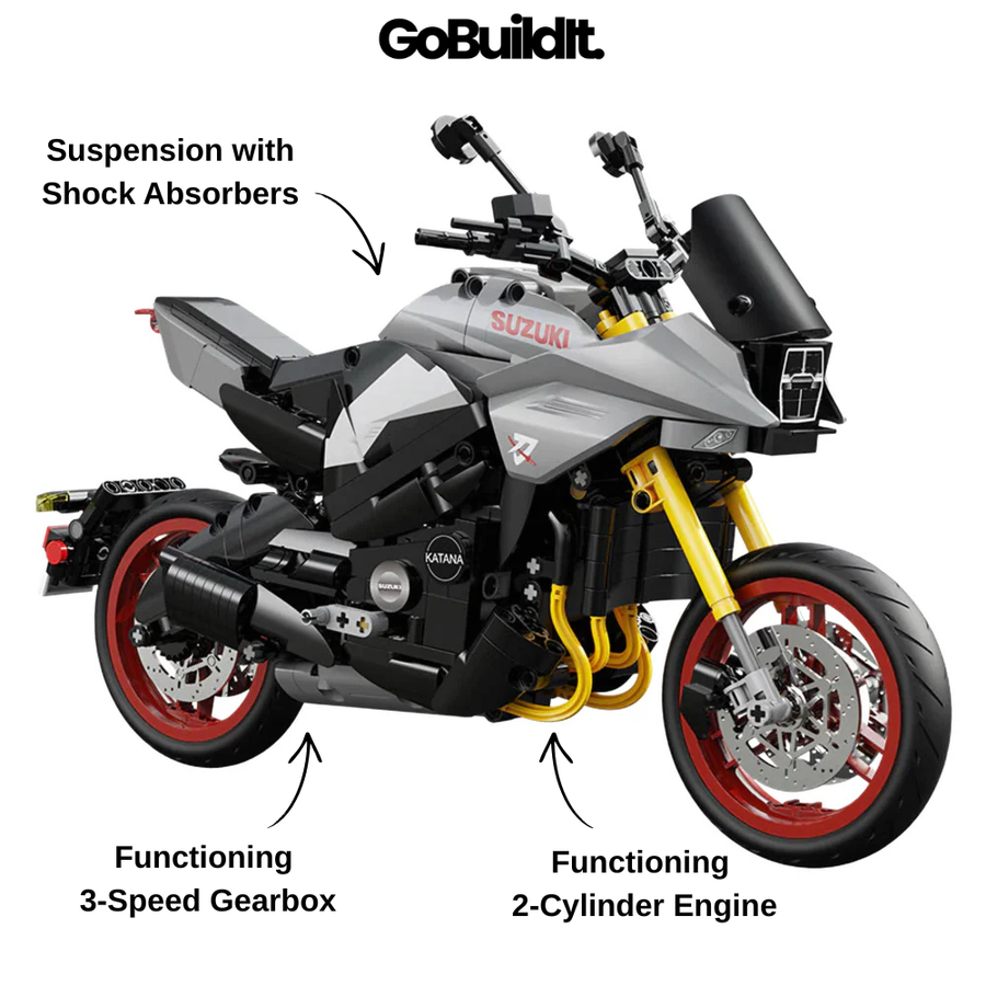 Suzuki Katana Bike 1104PCS