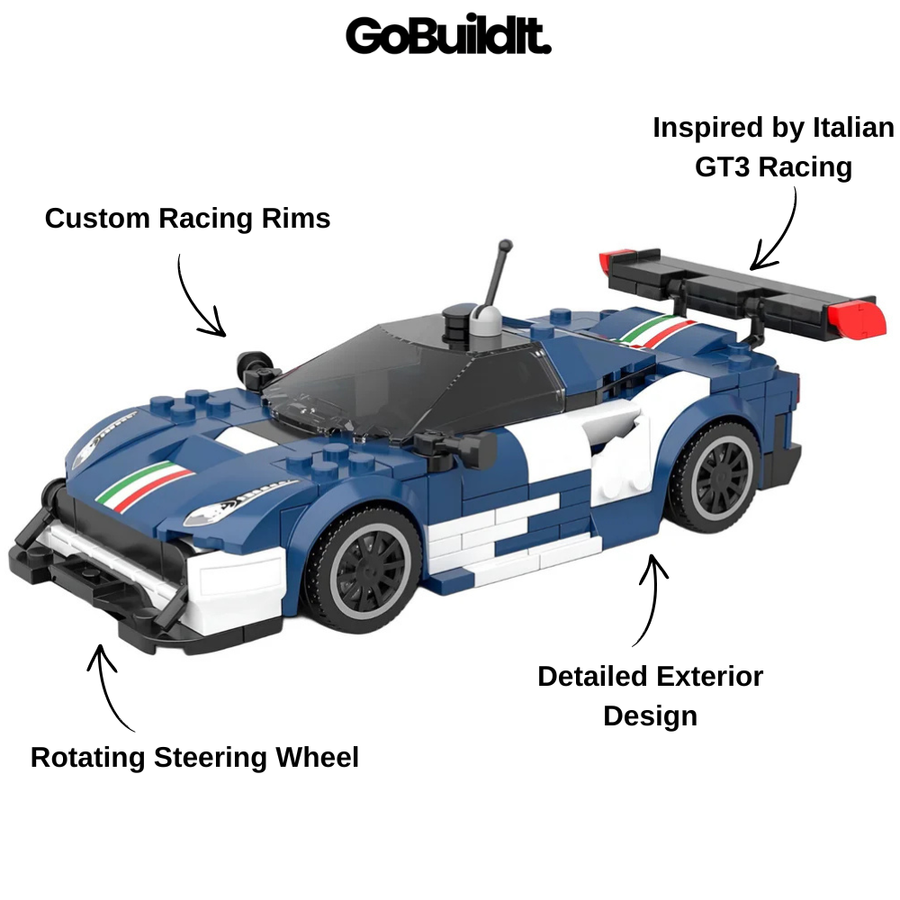 Gobuildit Italian 488 GT3 Racer 412PCS