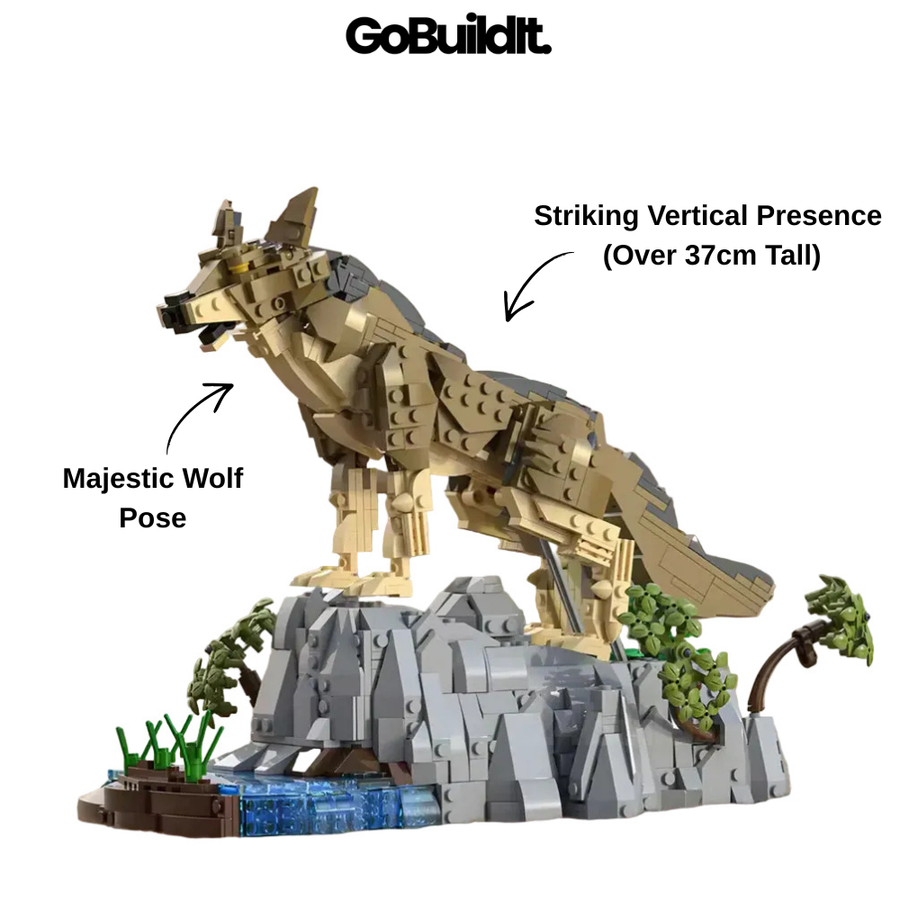 Wolf Model Kit 1194PCS