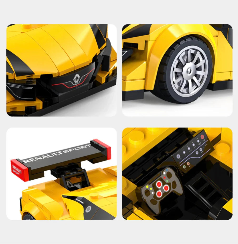Gobuildit Renault RS01 Racing Car 270PCS