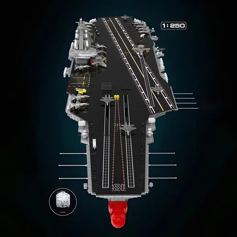 The Aircraft Carrier 7017PCS