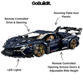 Hybrid V12 Hypercar Flake Paint 4105PCS