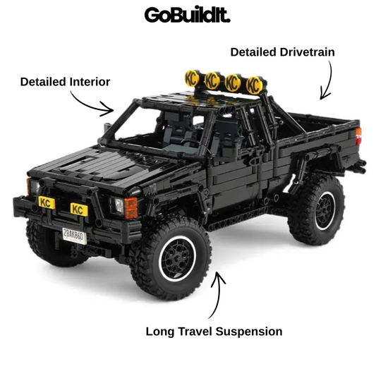 Pickup Truck Time Machine Edition 1472PCS