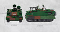 MTW M113 Tank 748PCS