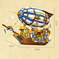Steampunk Airship Roam the Sky 3272PCS
