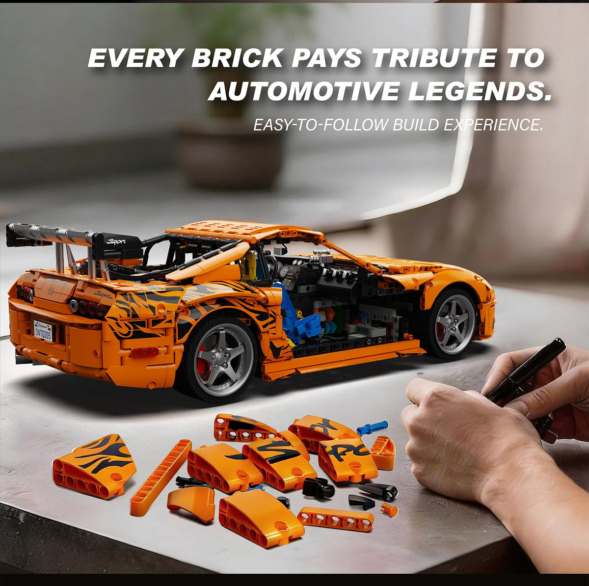 Ultimate Supra A80 4508PCS