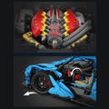 Blue V12 Hypercar 3864PCS