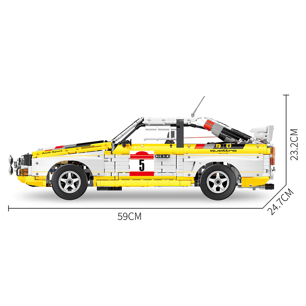 German Quattro 1984 Rally 3886PCS
