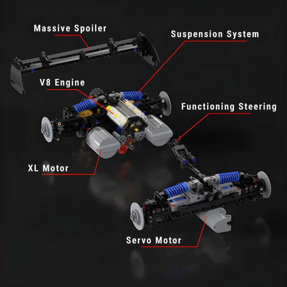 SC63 Endurance Racing Hypercar 2980PCS
