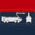 Fire Rescue Truck 6654PCS