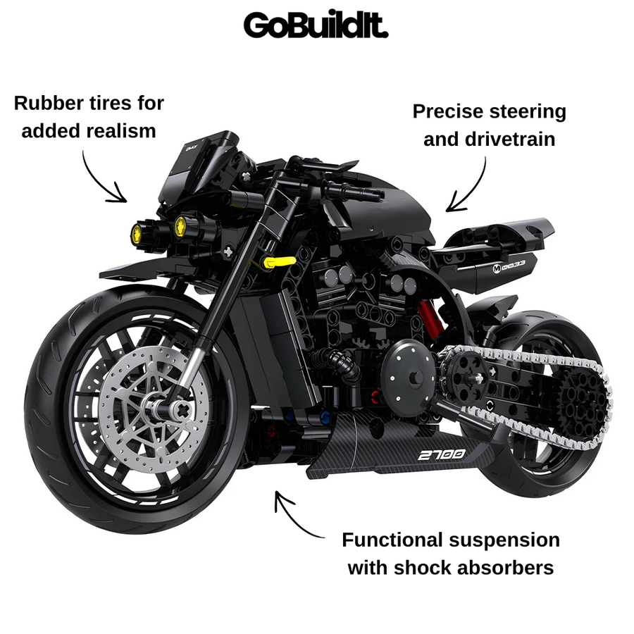 VMAX Cruiser Motorcycle 538PCS