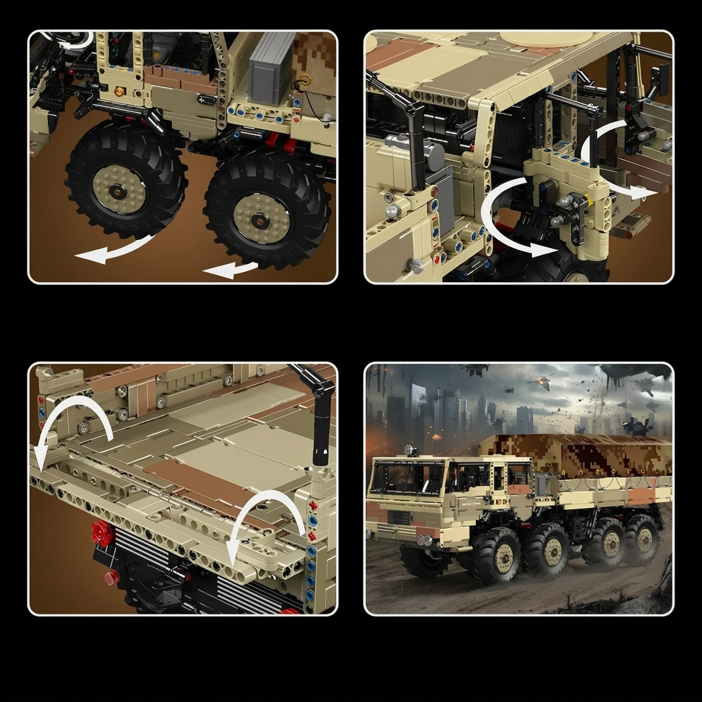 813 Kolos Truck 4734PCS
