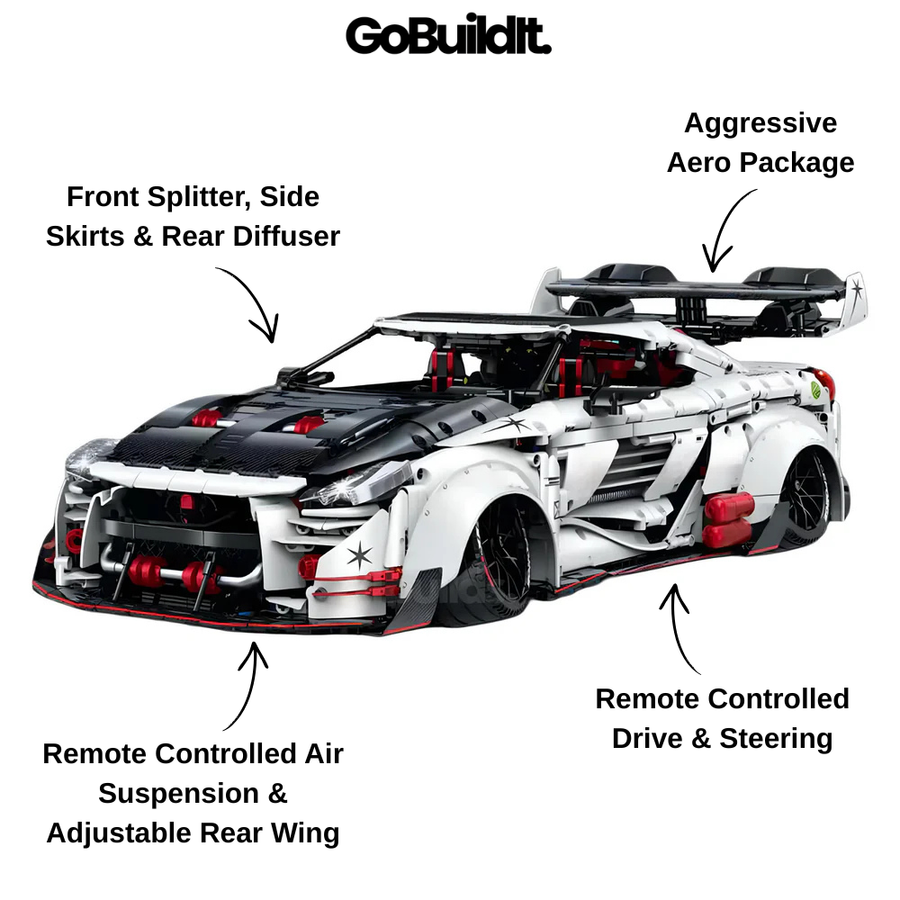 Stanced R35 Godzilla 3939PCS