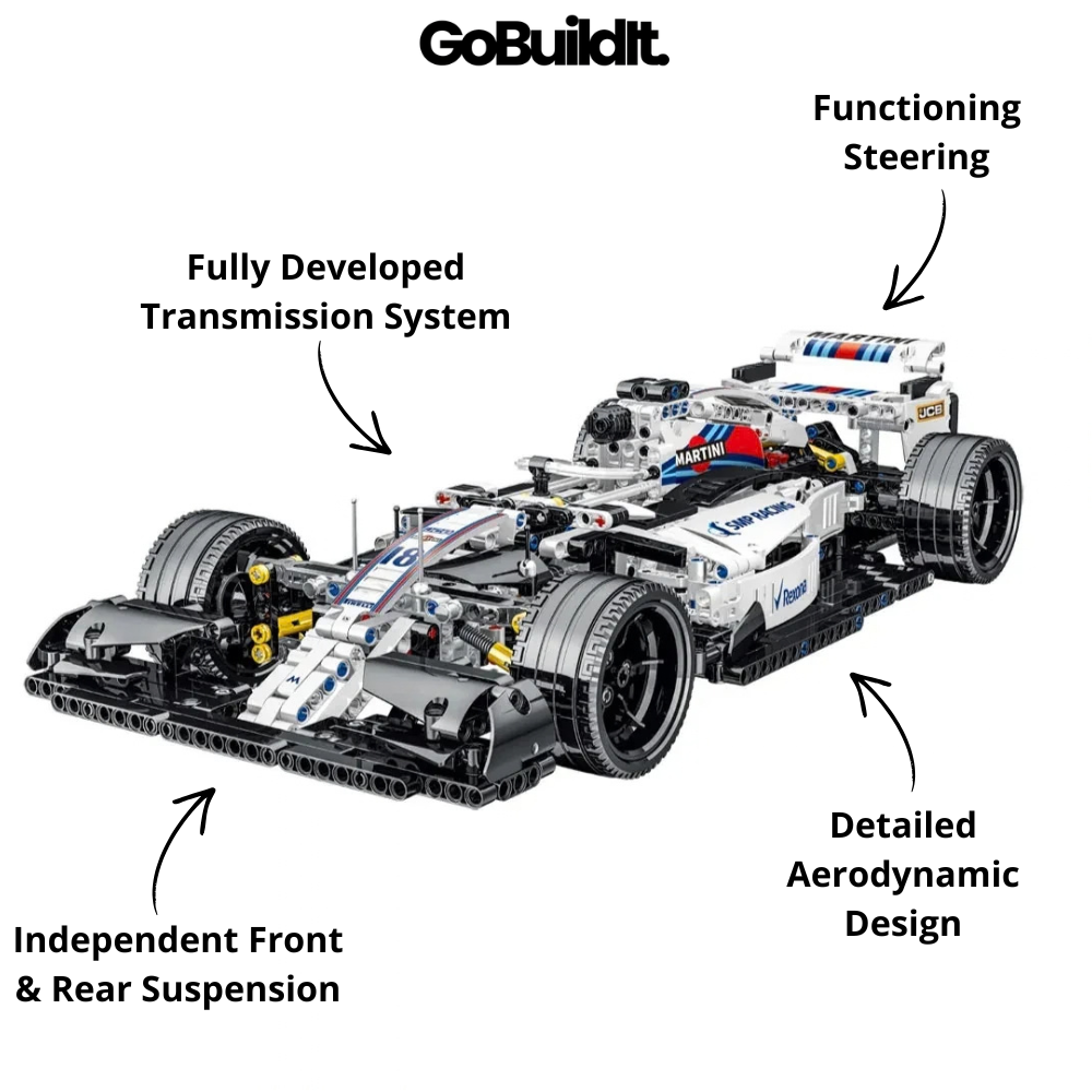 F1 Williams Livery Car 1152PCS