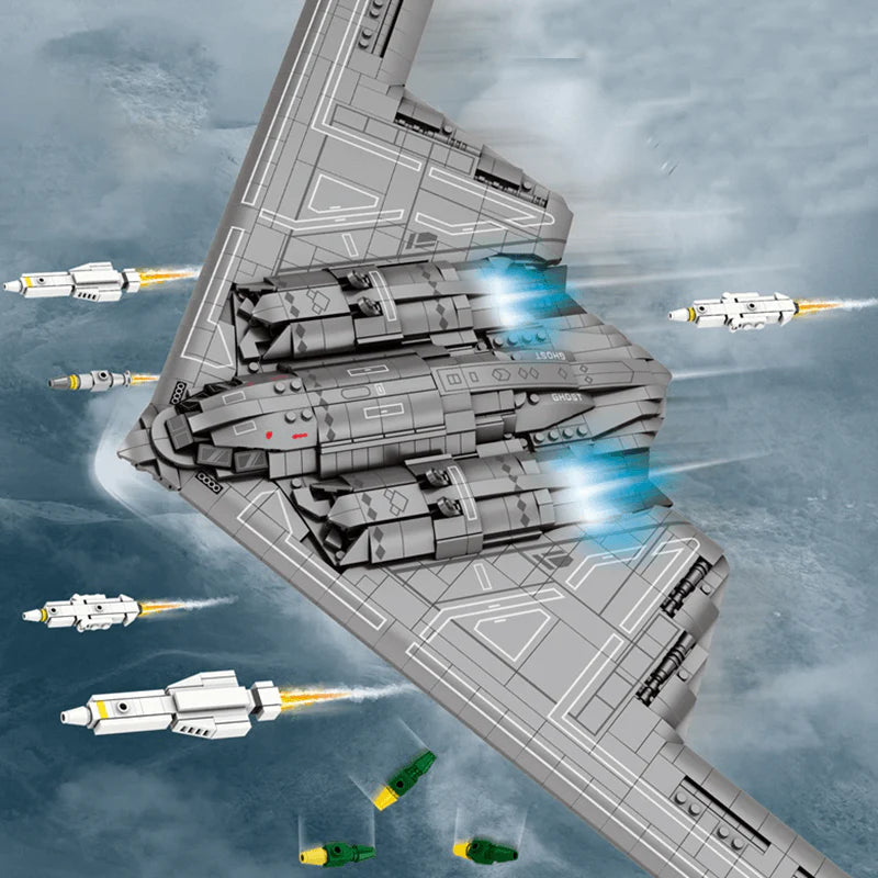 B2 Military Bomber Aircraft | 2062PCS