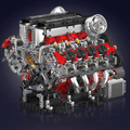 Italian V8 Engine 2718PCS