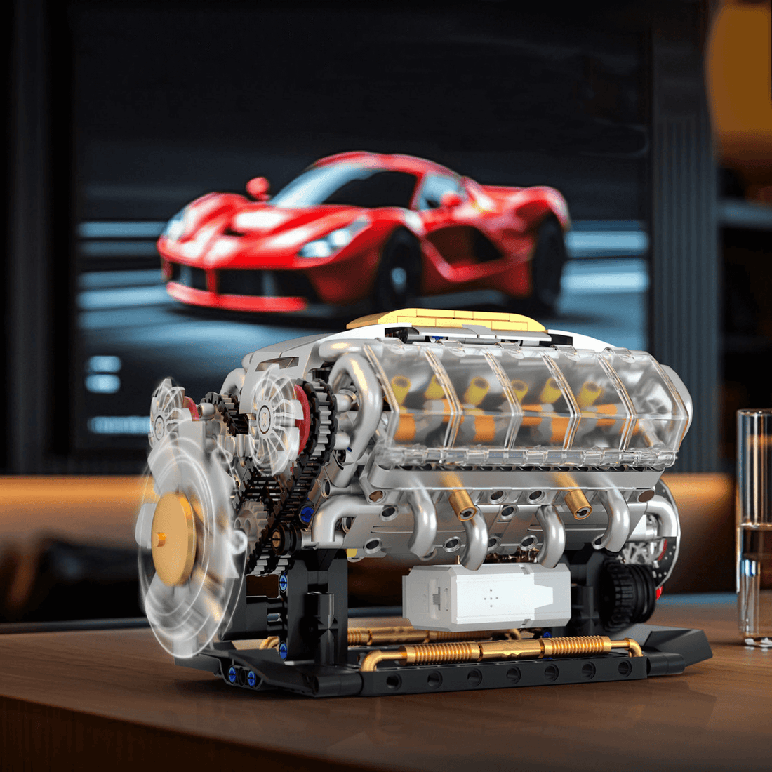 V8 Engine | 691PCS