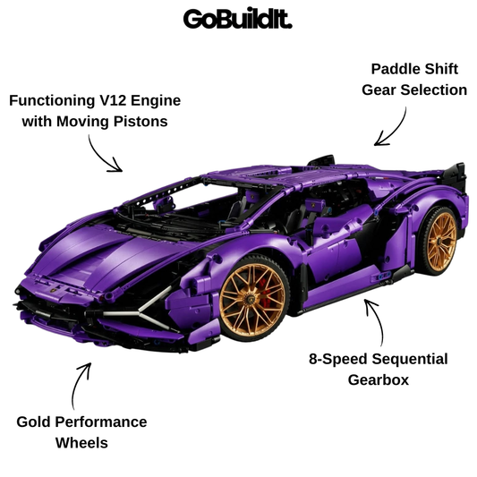 Italian Hybrid Hypercar 3696PCS