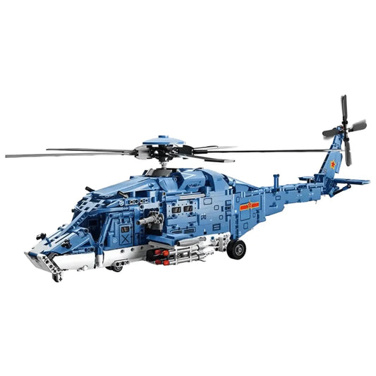 Rotor Gunship Helicopter 1712PCS