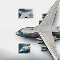 Ultimate Y-20 Transport Aircraft 1416PCS