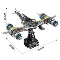 Twin Nova starship 1127PCS