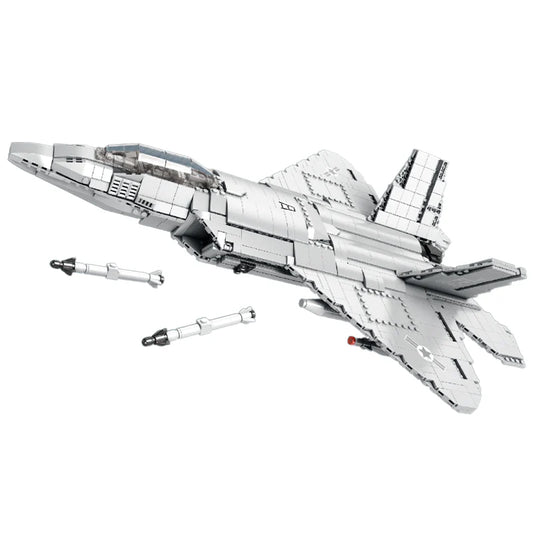 F-22 Stealth Jet 1837PCS
