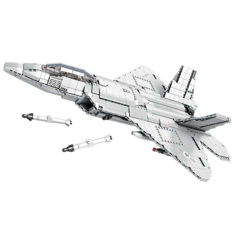 F-22 Stealth Jet 1837PCS