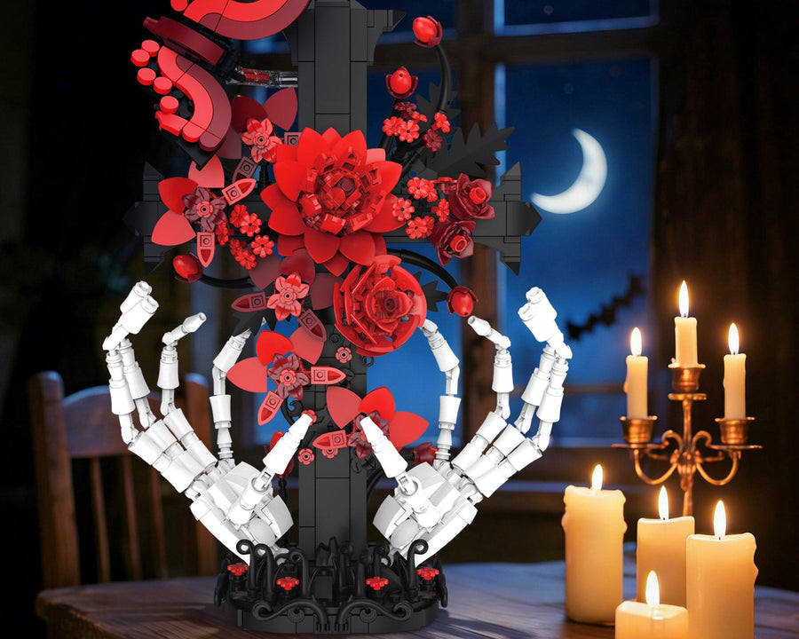Gothic Rose Cross 901PCS