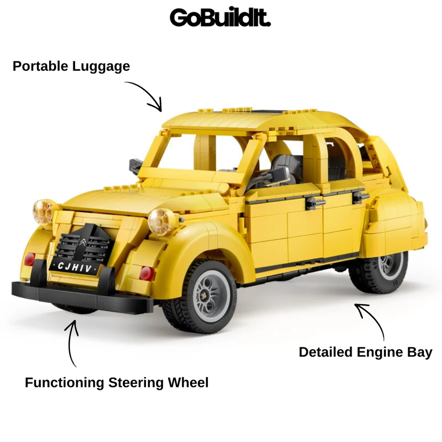 The Citroen 2CV 1238PCS