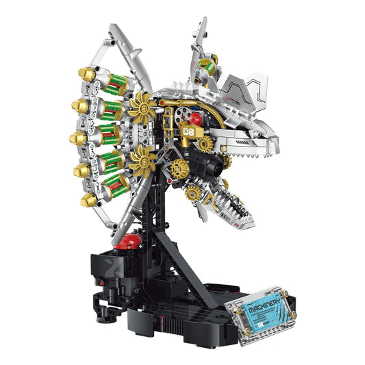 Mecha Dinosaur Head 954PCS