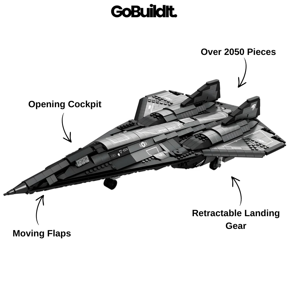 SR-72 High-Speed Reconnaissance Aircraft 2070PCS