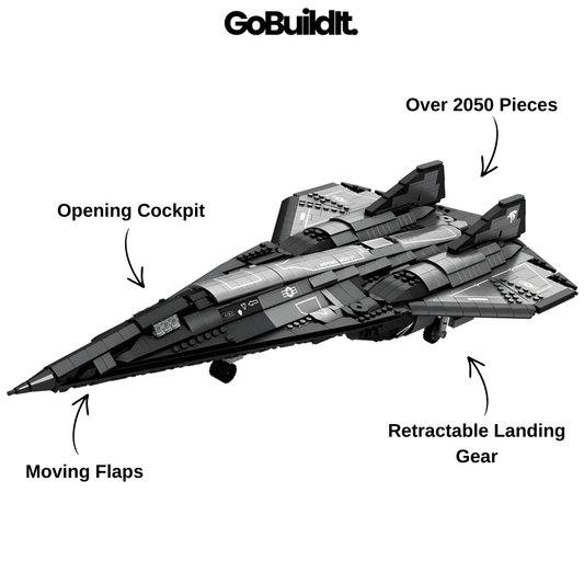 SR-72 High-Speed Reconnaissance Aircraft 2070PCS