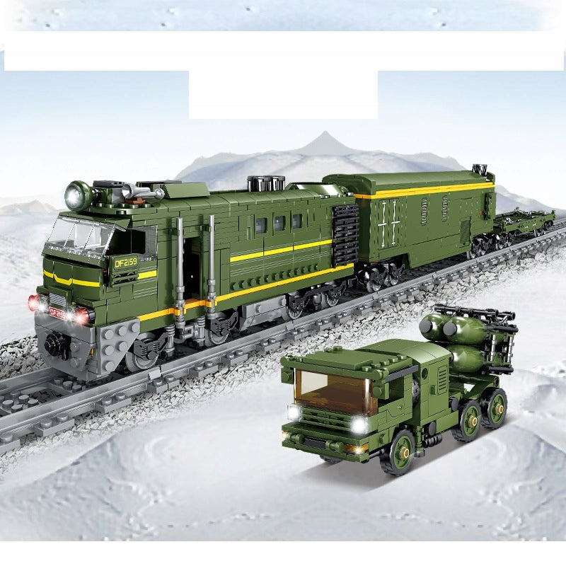 Battery Operated Railway Train | 4688PCS