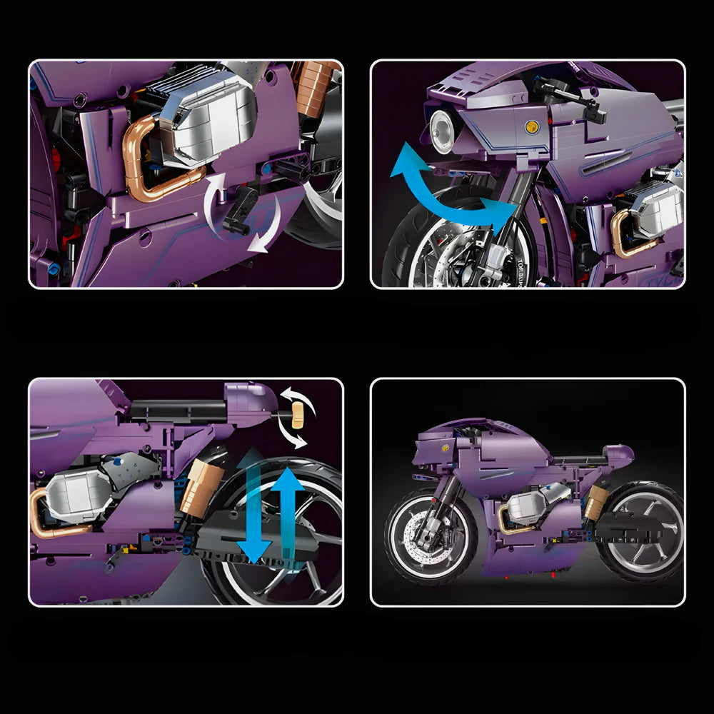 The Futuristic Hyperbike 1445PCS