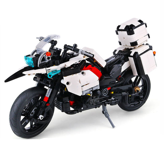 Police Patrol Bike 1010PCS