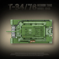 T34 Medium Tank 1113PCS