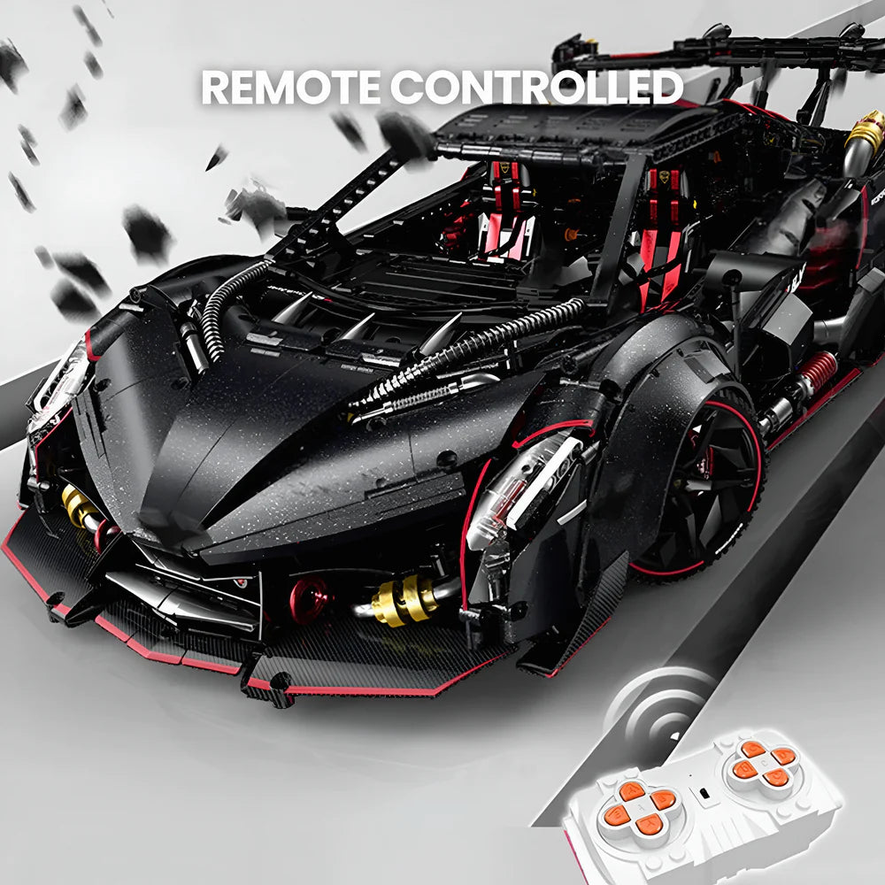 Black Meteorite Supercar 3808PCS