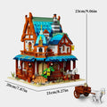 Medieval Village Post 1769PCS