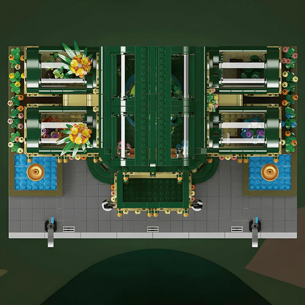 Dome Botanical Gardens Grand Glass Dome 3382PCS