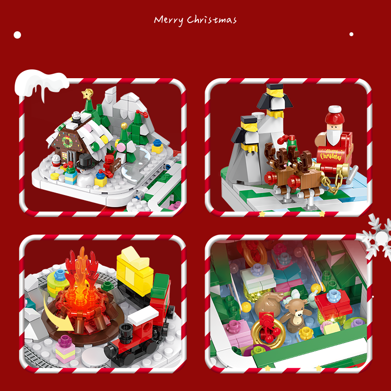 Christmas Treasure Vault 2656PCS