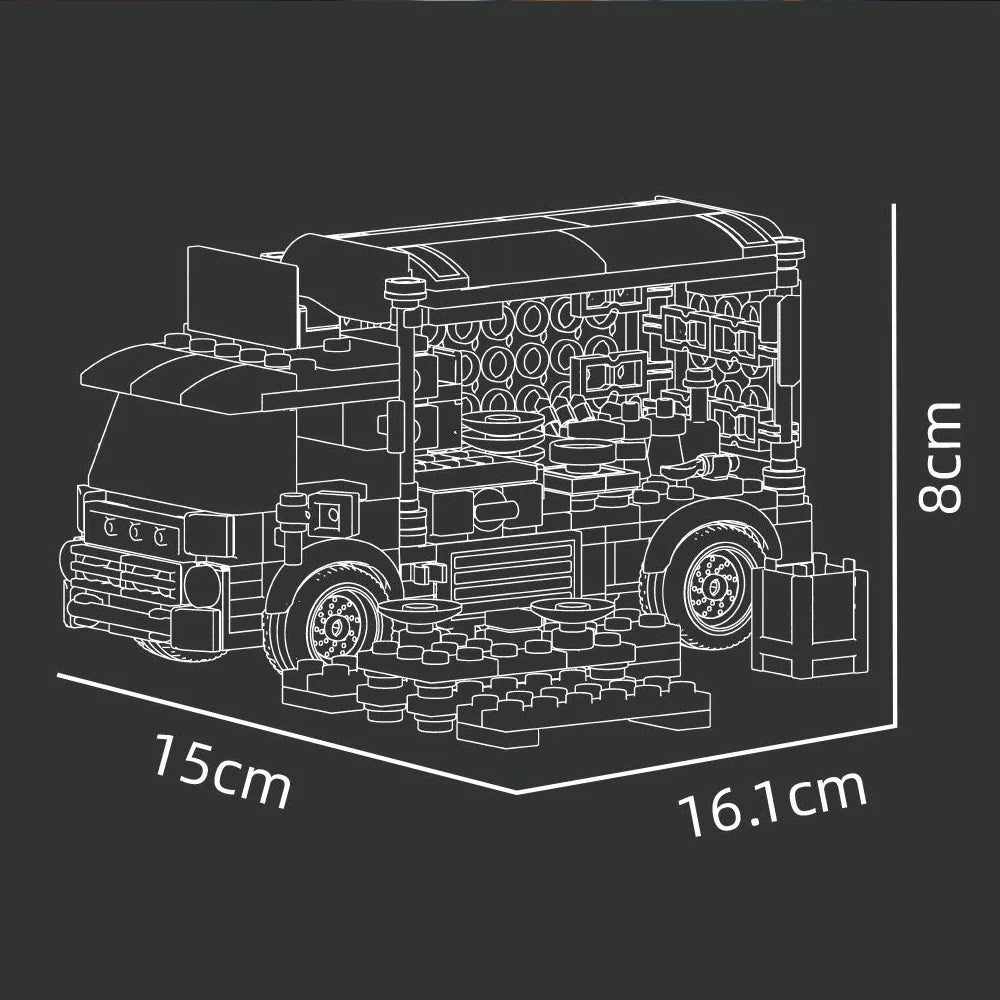 Ramen Food Cart 326PCS